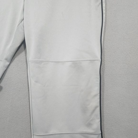 Under Armour Mens Pants Gray Solid 2XL Loose Button Fly 100% Polyester Athletic - Picture 10 of 16